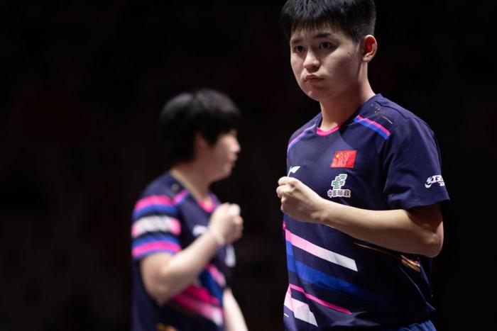 WTT美国大满贯｜林诗栋/蒯曼3:0韩国组合，夺得混双冠军