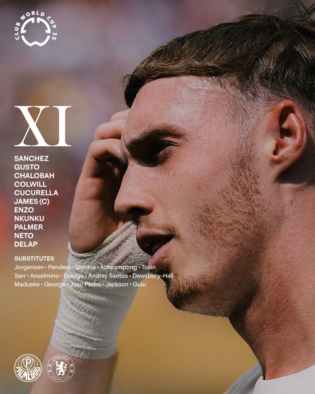 皇冠体育投注-切尔西vs帕尔梅拉斯首发：内托先发，埃斯特旺出战，佩德罗替补